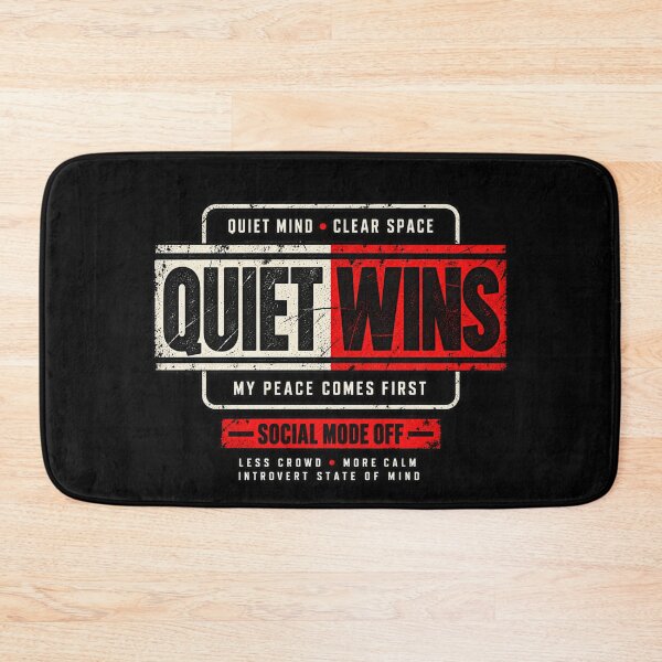 Item preview, Quiet Wins Introvert Humor designed and sold by FZ Studio .