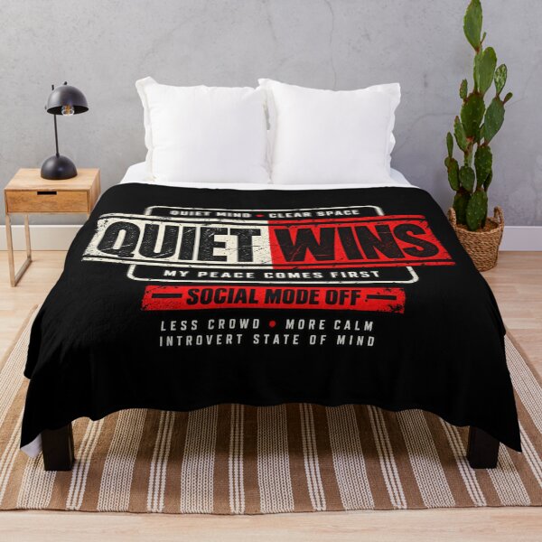 Item preview, Quiet Wins Introvert Humor designed and sold by FZ Studio .