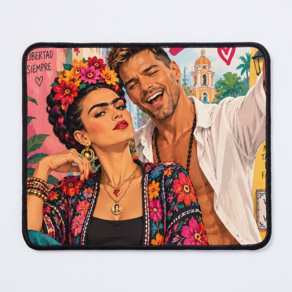 Item preview, La Vida Loca Frida & Ricky designed and sold by reggiemercedes.