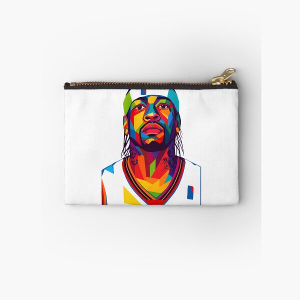 Item preview, Allen Iverson Portrait in Vibrant WPAP Pop Art Style designed and sold by Bouazzaoui.