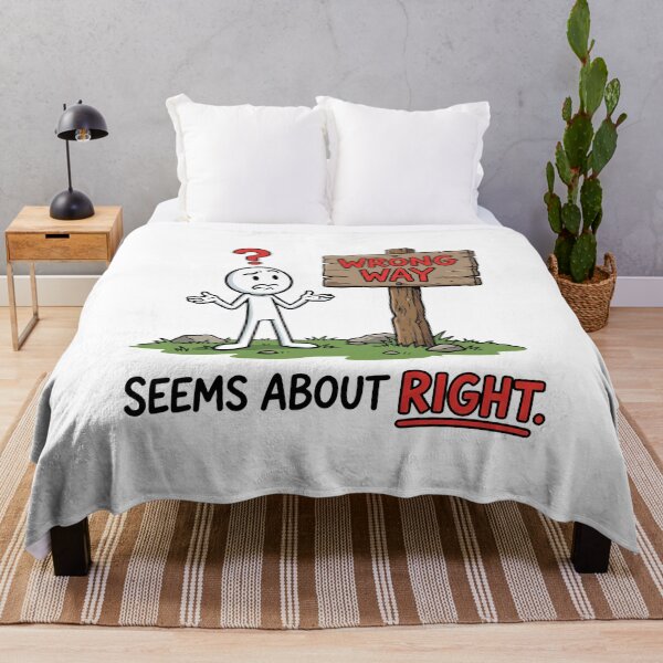 Item preview, Wrong Way Seems About Right Sarcastic Humor Unconventional Personality designed and sold by w66aboo.