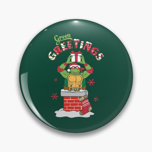 Item preview, Green Greetings Ninja Chimney Christmas designed and sold by waldrony.