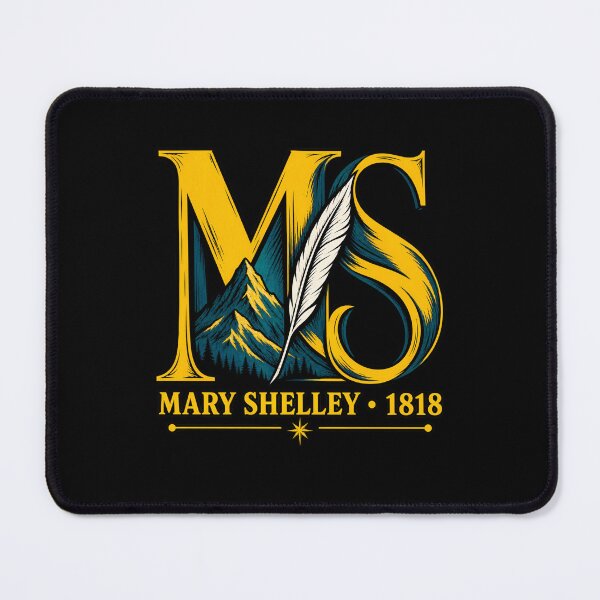 Item preview, Mary Shelley 1818 Mountain Quill Monogram designed and sold by Fenay Designs.