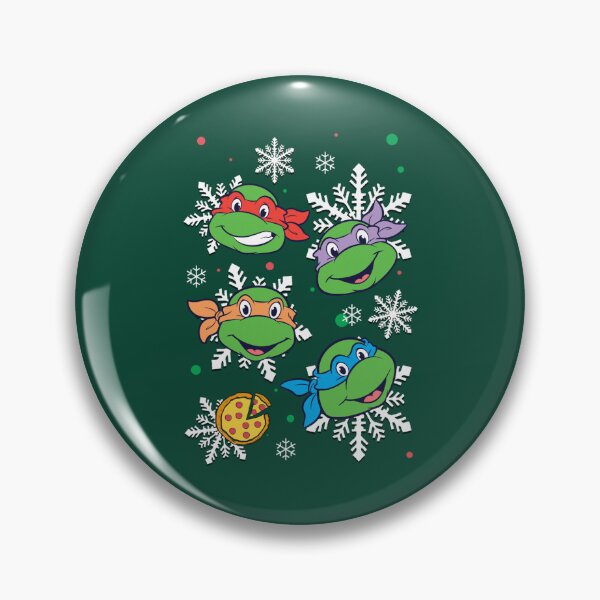Item preview, Green Ninja Turtles Christmas Snowflakes designed and sold by waldrony.