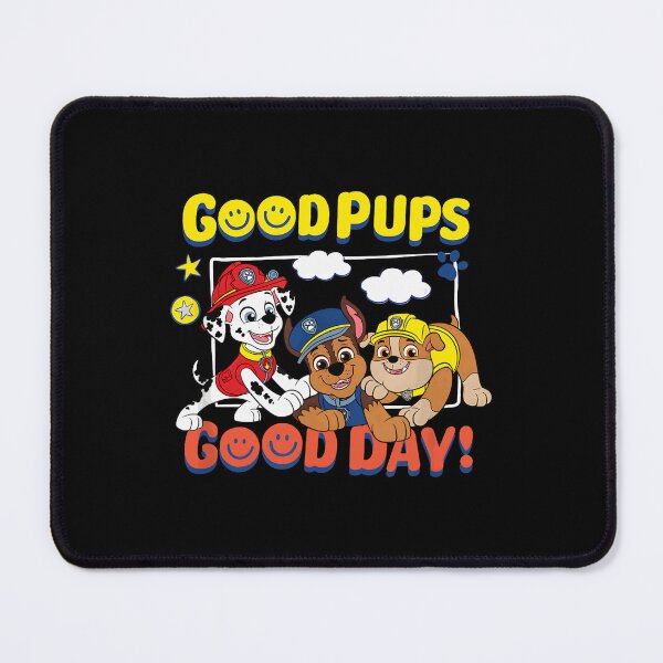 Item preview, Rescue Dog Team Good Pups Good Day With Smiley Faces designed and sold by AlanPitek.