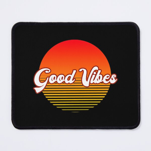 Item preview, Retro Good Vibes Emblem with Vintage Style and Positive Energy designed and sold by jamal alamri.
