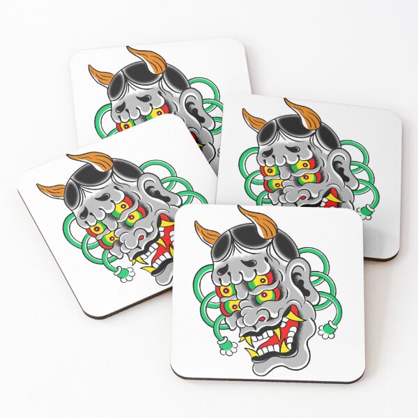 Item preview, Multi Eyed Hannya Oni Mask designed and sold by MARCOSURREAL.