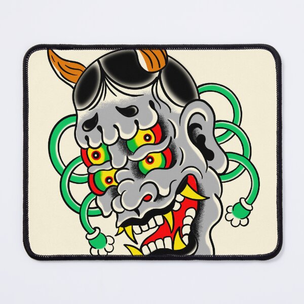 Item preview, Multi Eyed Hannya Oni Mask designed and sold by MARCOSURREAL.