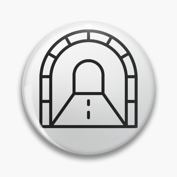 Item preview, Road Tunnel Line Icon designed and sold by VectorForge Studio.