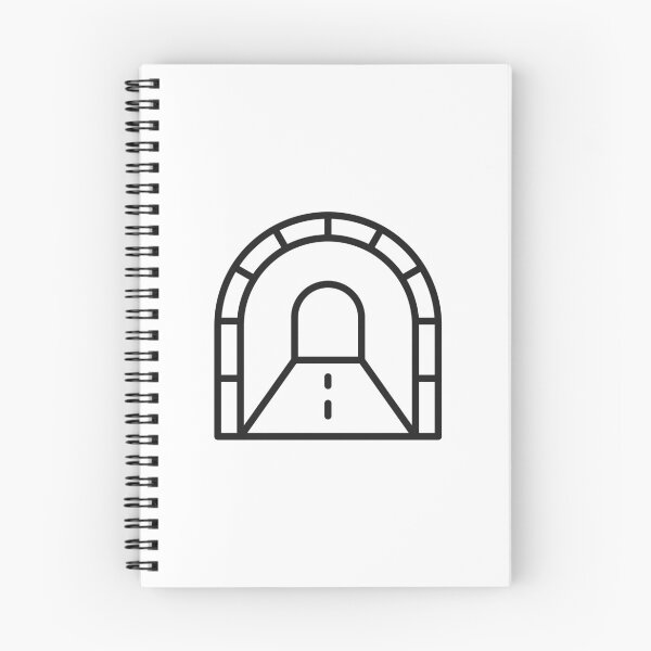 Item preview, Road Tunnel Line Icon designed and sold by VectorForge Studio.