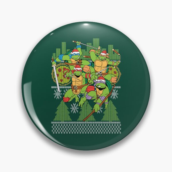 Item preview, Mutant Turtles Christmas Sweater Pattern designed and sold by waldrony.
