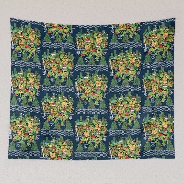 Item preview, Mutant Turtles Christmas Sweater Pattern designed and sold by waldrony.