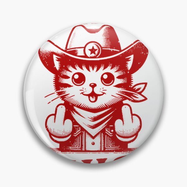 Item preview, Sassy Cowboy Cat Political Meme Funny AniTrump Design designed and sold by satawis.