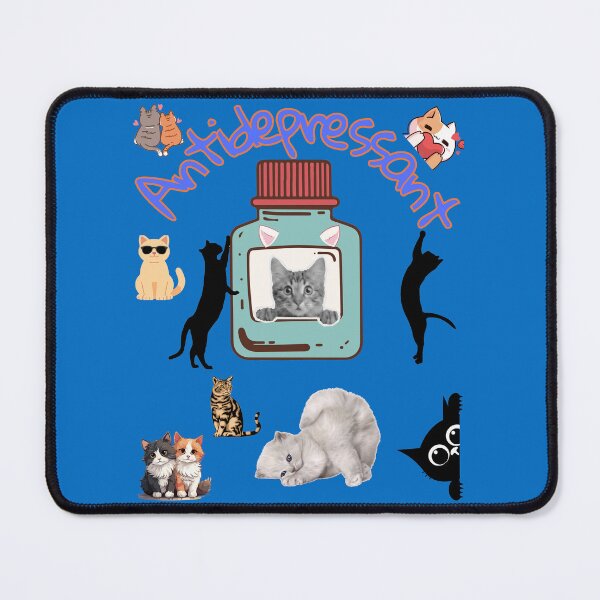 Item preview, Cat Antidepressant Cute Funny Feline Therapy Gift designed and sold by Evelashop.
