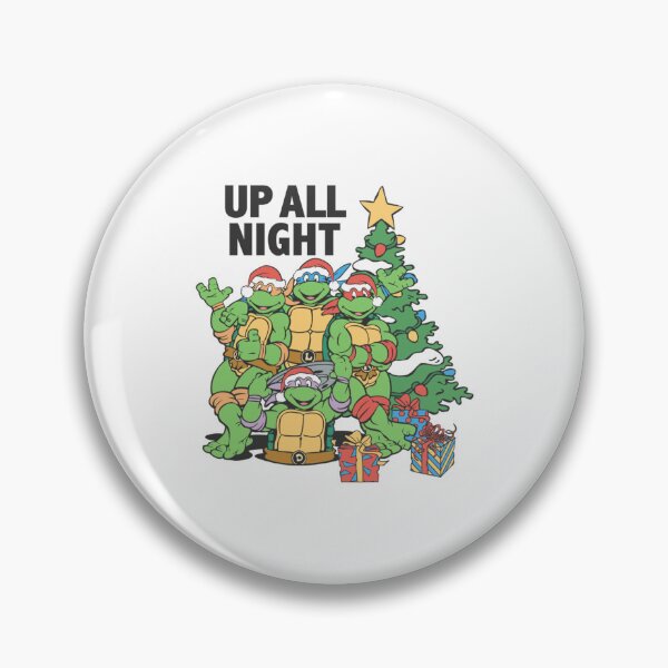 Item preview, Ninja Turtles Christmas Tree Party designed and sold by waldrony.