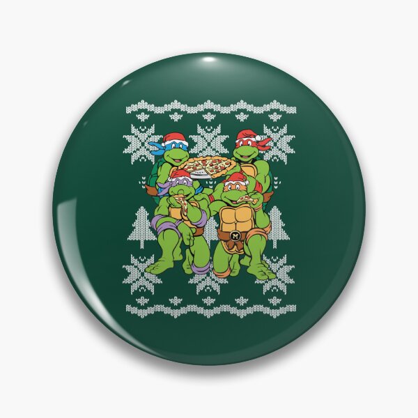 Item preview, Ninja Turtles Pizza Christmas Sweater designed and sold by waldrony.