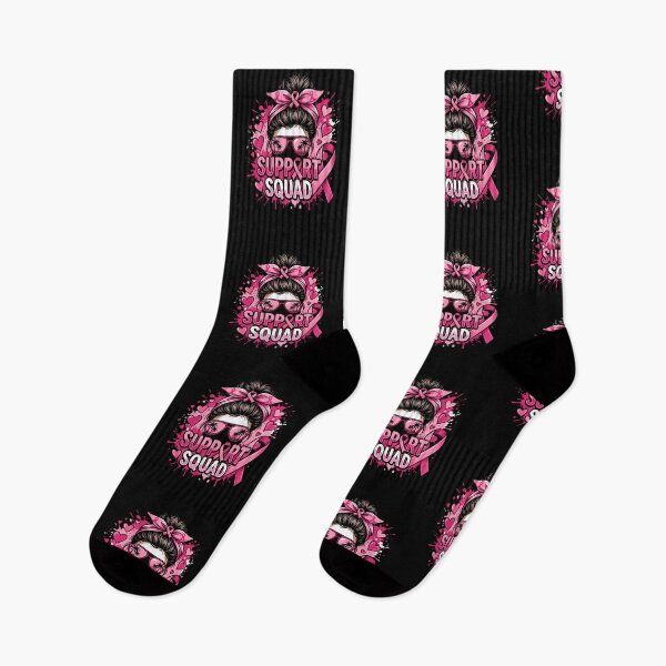 Item preview, Support Squad Breast Cancer Awareness Supporter Fighter Survivor designed and sold by w66aboo.