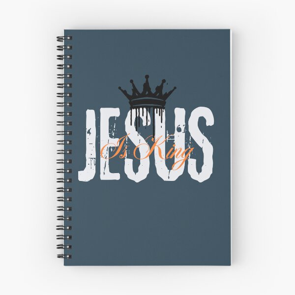 Item preview, Jesus Is King -Christian Inspirtional Quotes  - Birthday Gift Ideas - Azure designed and sold by Doiemacreations.