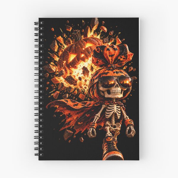 Item preview, Cool Skeleton Halloween - Exploding Pumpkin Sunglasses Cape Attitude Design designed and sold by SKELORRA.