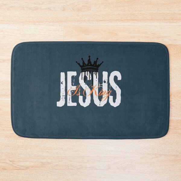 Item preview, Jesus Is King -Christian Inspirtional Quotes  - Birthday Gift Ideas - Azure designed and sold by Doiemacreations.