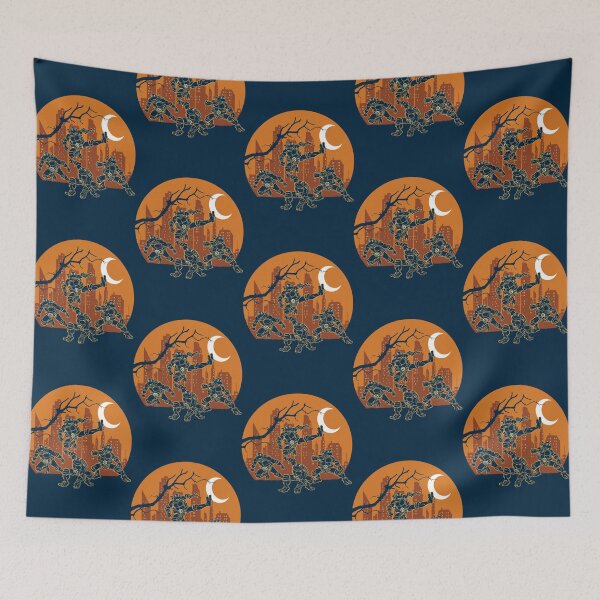 Item preview, Ninja Turtles Silhouette Full Moon designed and sold by waldrony.