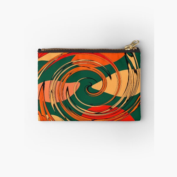 Item preview, Abstract Orange and Green Swirl designed and sold by Elaine M Hayward .