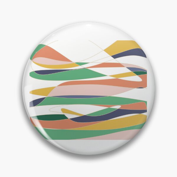 Item preview, Abstract Horizon - Flowing Colour Wave Line Art No. 82 designed and sold by iampaulmorris.