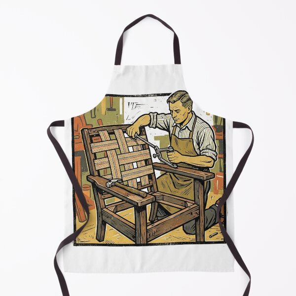 Item preview, Vintage Upholsterer Webbing Woodcut designed and sold by eduardoroa22.