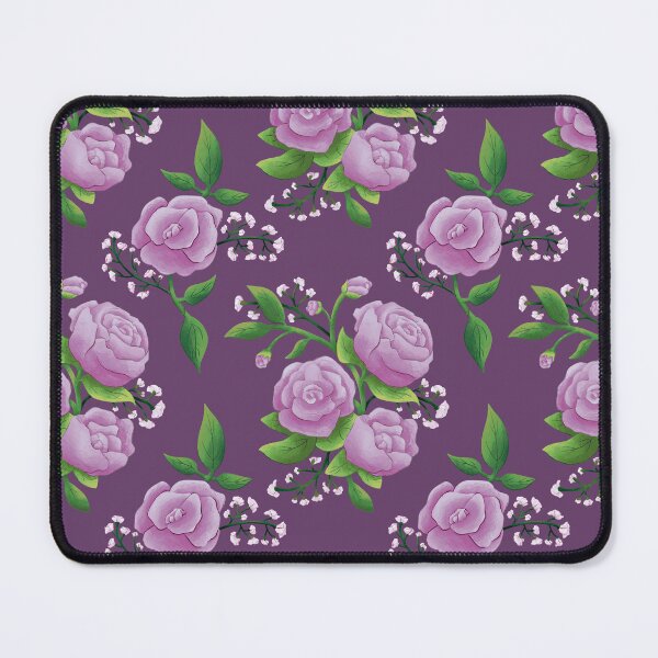 Item preview, Lavender Roses on Purple designed and sold by Mel-Mas-Stoband.