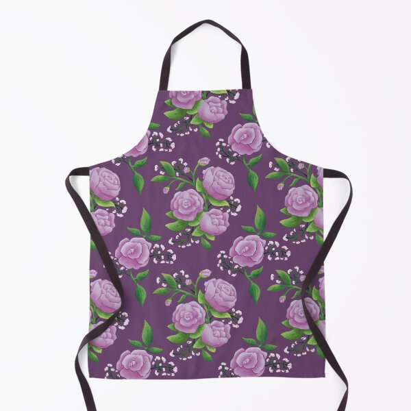 Item preview, Lavender Roses on Purple designed and sold by Mel-Mas-Stoband.