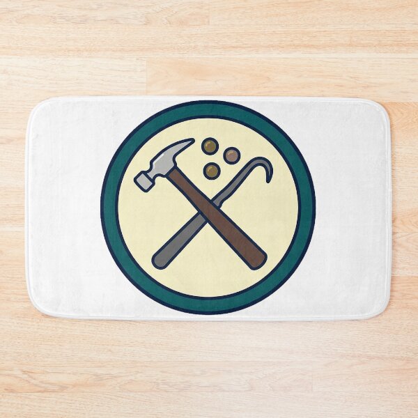 Item preview, Upholsterer Tack Hammer Enamel designed and sold by eduardoroa22.