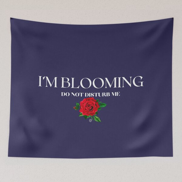 Item preview, I'm Blooming Do Not Disturb Me Rose Design designed and sold by Anita Ohulo.