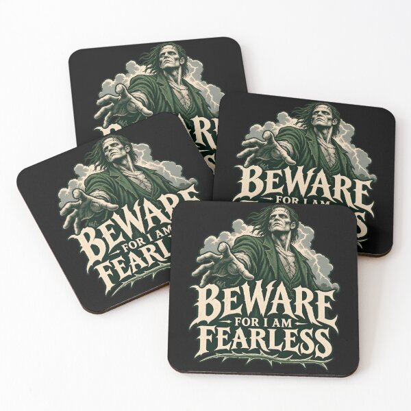 Item preview, Frankenstein: Beware, for I Am Fearless designed and sold by Fenay Designs.