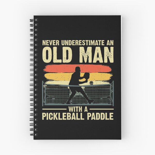 Item preview, Never Underestimate An Old Man With A Pickleball Paddle designed and sold by haitrieuic96.