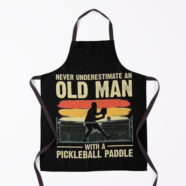 Item preview, Never Underestimate An Old Man With A Pickleball Paddle designed and sold by haitrieuic96.