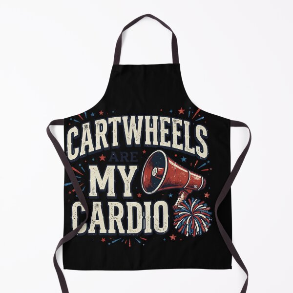 Item preview, Cartwheels Are My Cardio Cheerleader Gymnast Athlete  designed and sold by w66aboo.