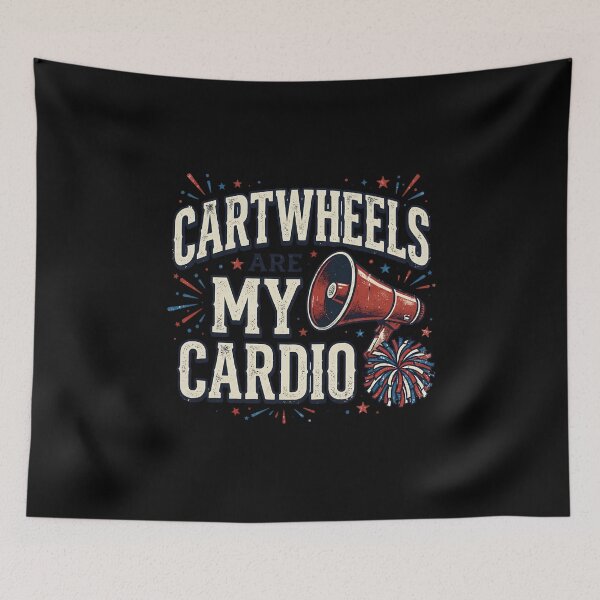 Item preview, Las volteretas son mi ejercicio cardiovascular. Soy gimnasta, animadora y atleta. designed and sold by w66aboo.