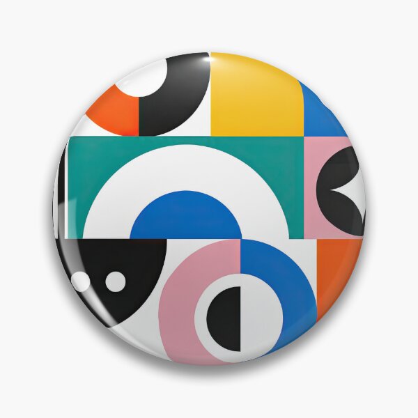Artikelvorschau, Geometric Birmingham England poster featuring bold abstract shap entworfen und verkauft von ckybe.