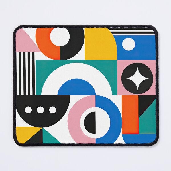 Item preview, Geometric Birmingham England poster featuring bold abstract shap designed and sold by ckybe.
