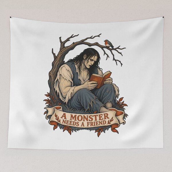 Item preview, Frankenstein: A Monster Needs a Friend designed and sold by Fenay Designs.