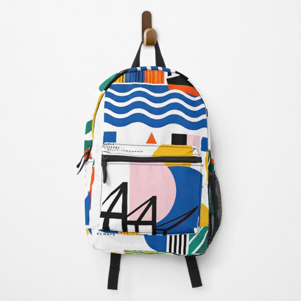 Item preview, Colorful geometric travel poster depicting Fiji with a designed and sold by ckybe.