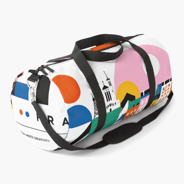 Item preview, Colorful geometric poster illustrating Lyon, France with stylize designed and sold by ckybe.