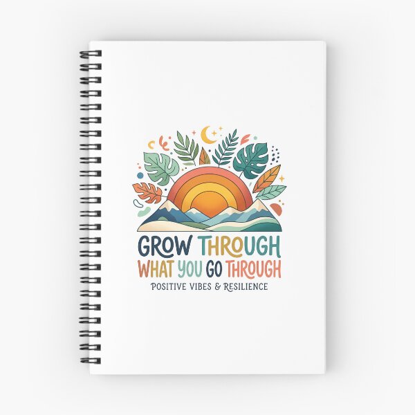 Item preview, GROW THROUGH WHAT YOU GO THROUGH designed and sold by decimalades.