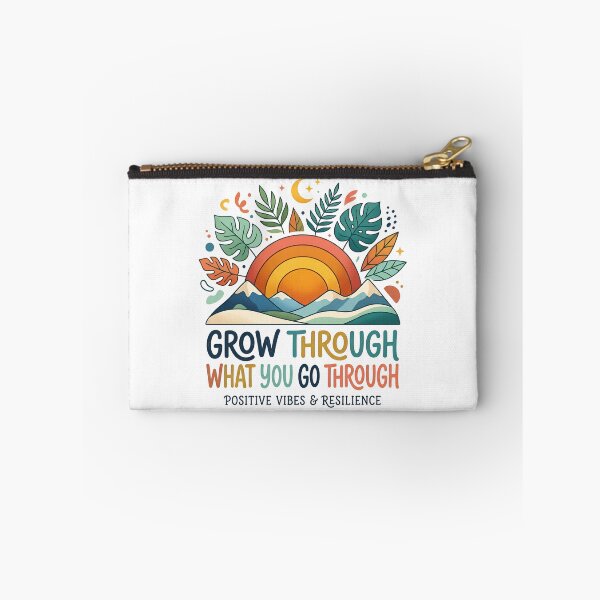 Item preview, GROW THROUGH WHAT YOU GO THROUGH designed and sold by decimalades.
