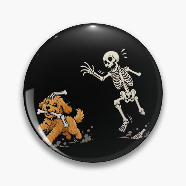 Item preview, Funny Dog Stealing Skeleton Bone Poodle Goldendoodle Halloween designed and sold by haitrieuic96.