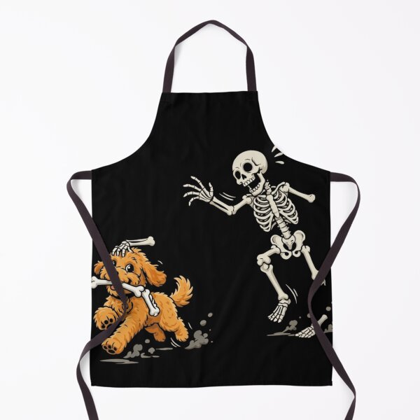 Item preview, Funny Dog Stealing Skeleton Bone Poodle Goldendoodle Halloween designed and sold by haitrieuic96.