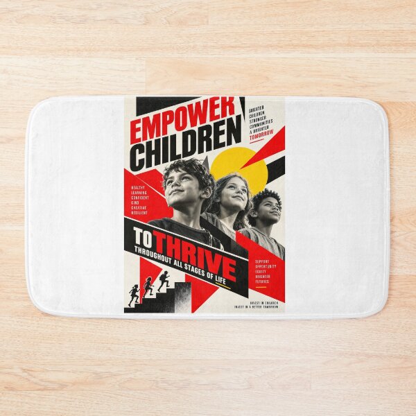 Item preview, Wall Art - Poster - Empower Children Poster | Bold Social Impact Advocacy Wall Art designed and sold by ForeverPrintsOK.