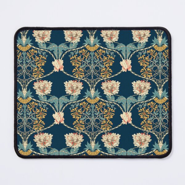 Item preview, William Morris Honeysuckle In Blue designed and sold by KeeganCreations.