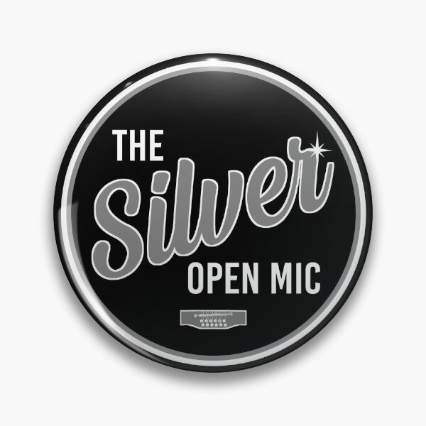 Item preview, Silver Mic Logo designed and sold by redandsilver.