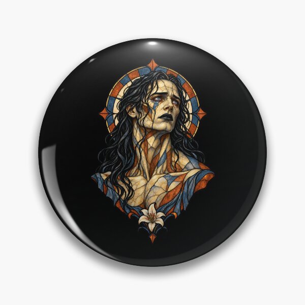 Item preview, Frankenstein Creature in Stained-Glass Sorrow designed and sold by Fenay Designs.